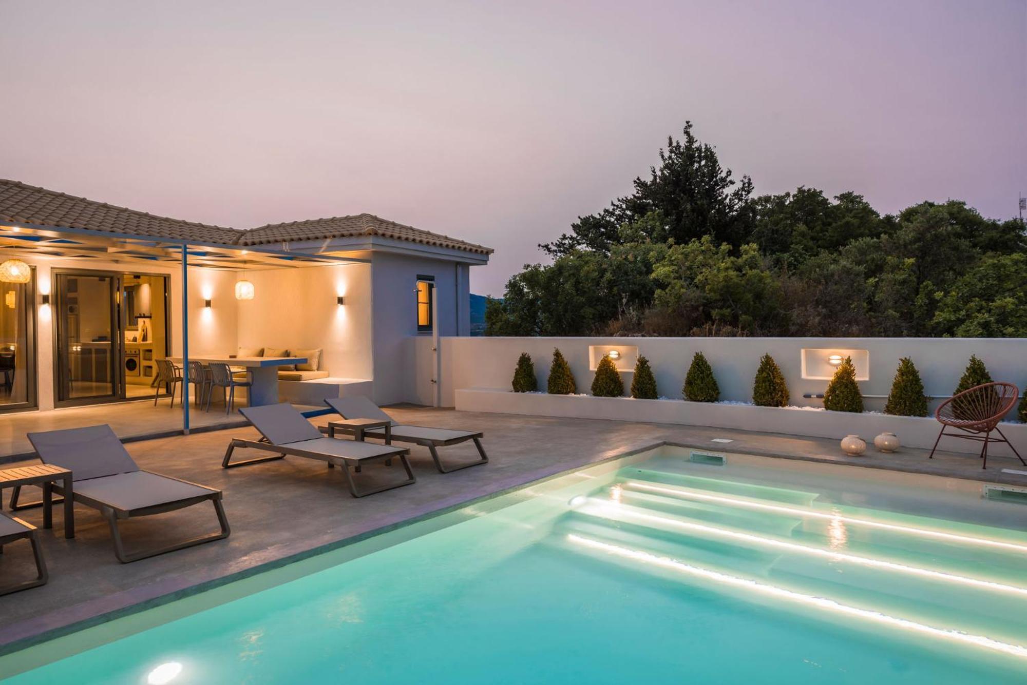 Villa Mirto - Iris Sunset Villas Lépedha Zewnętrze zdjęcie