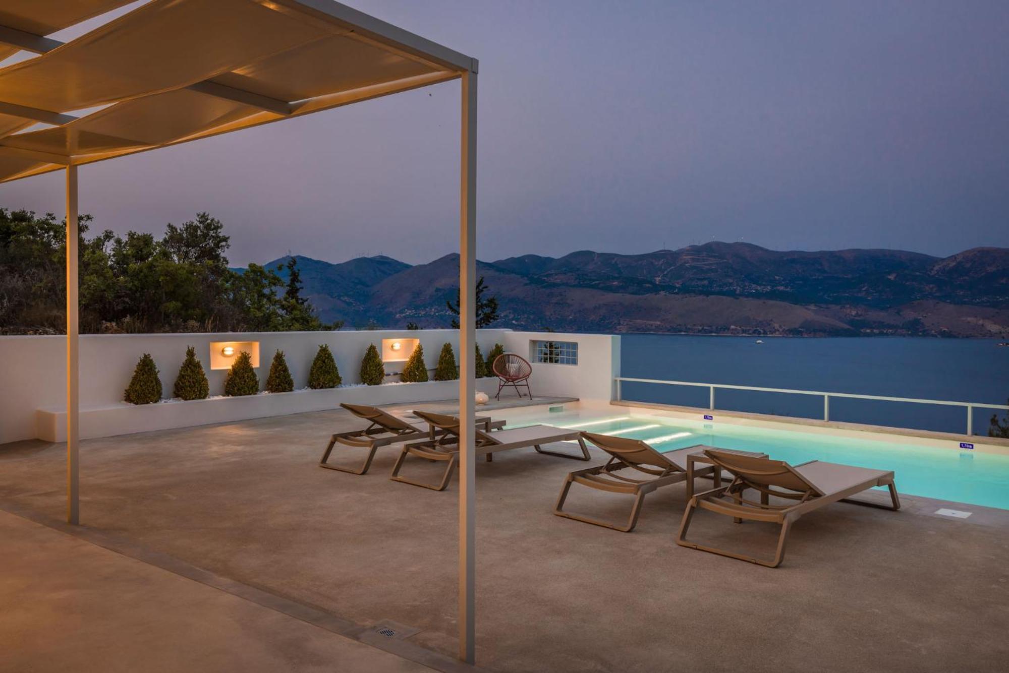 Villa Mirto - Iris Sunset Villas Lépedha Zewnętrze zdjęcie