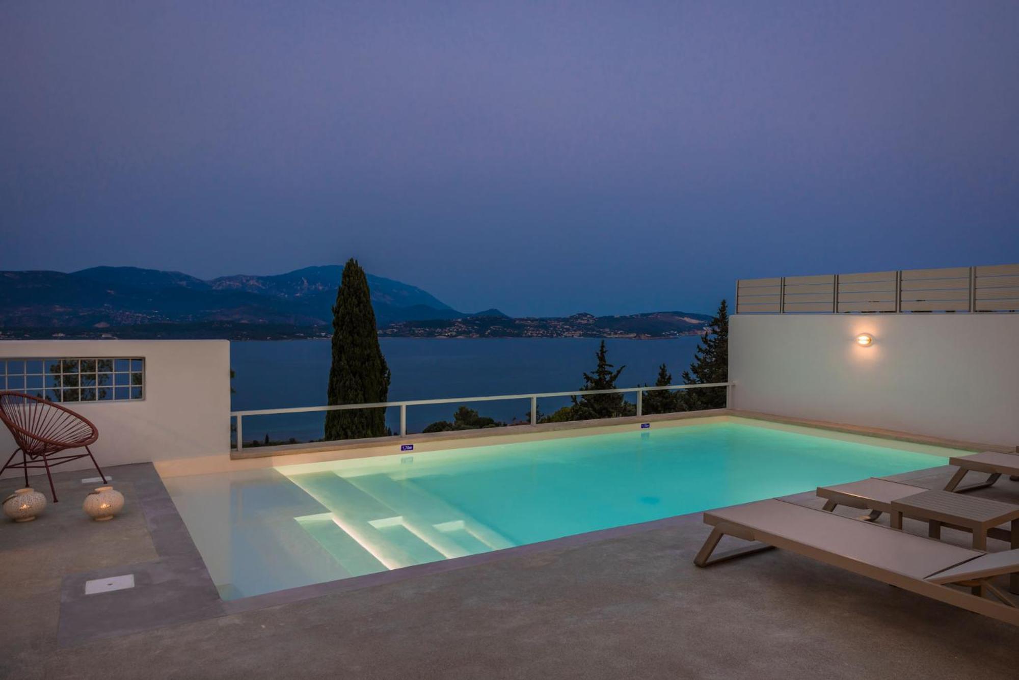 Villa Mirto - Iris Sunset Villas Lépedha Zewnętrze zdjęcie